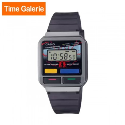 Casio Vintage x Stranger Things A120WEST-1A Black Resin Band Women / Men / Unisex Watch